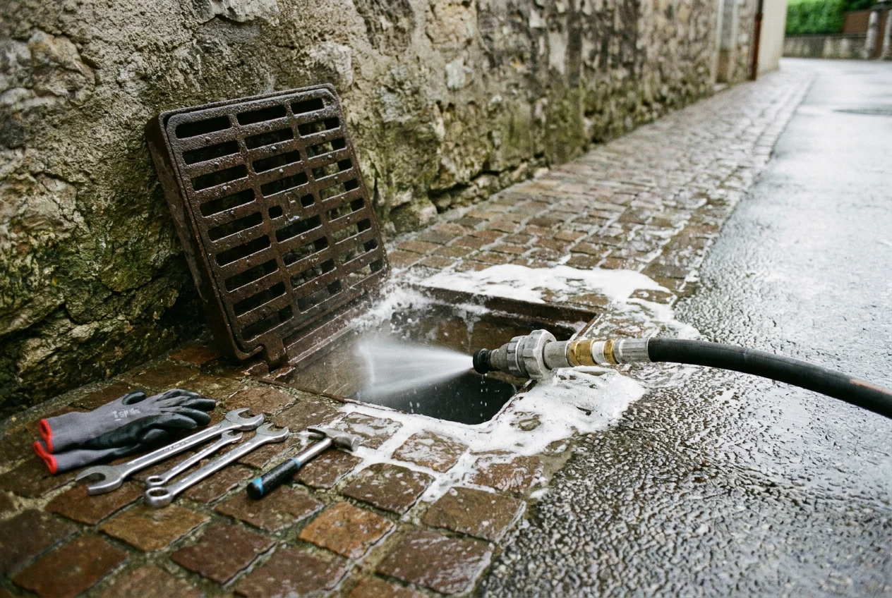 Hydrocurage à Sciez