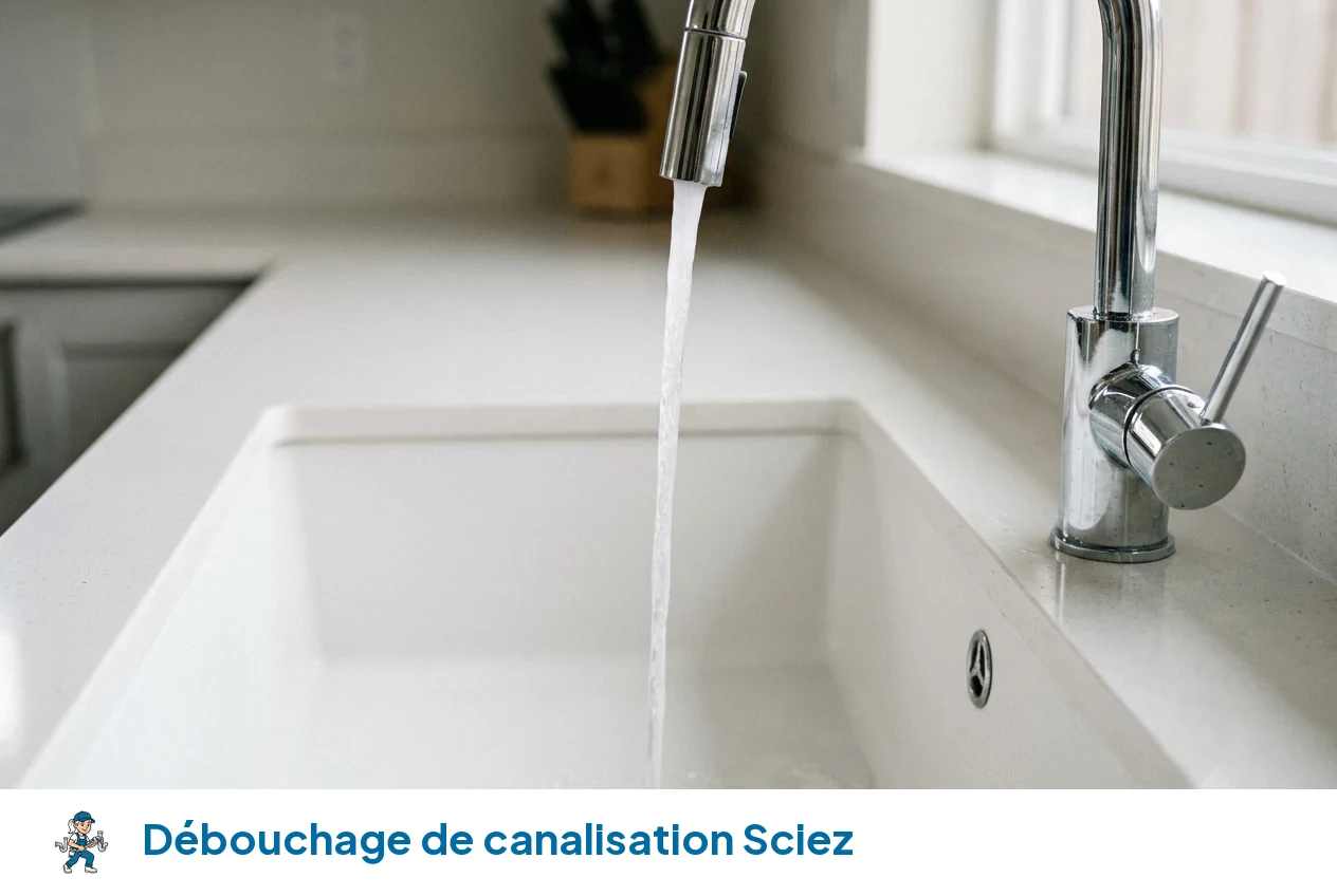 Débouchage de canalisation à Sciez