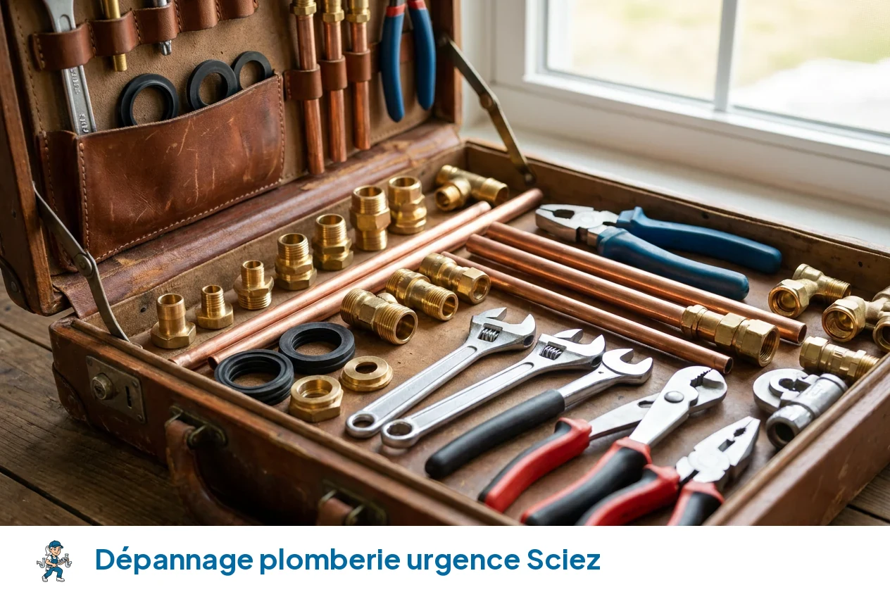 Dépannage plomberie urgence à Sciez