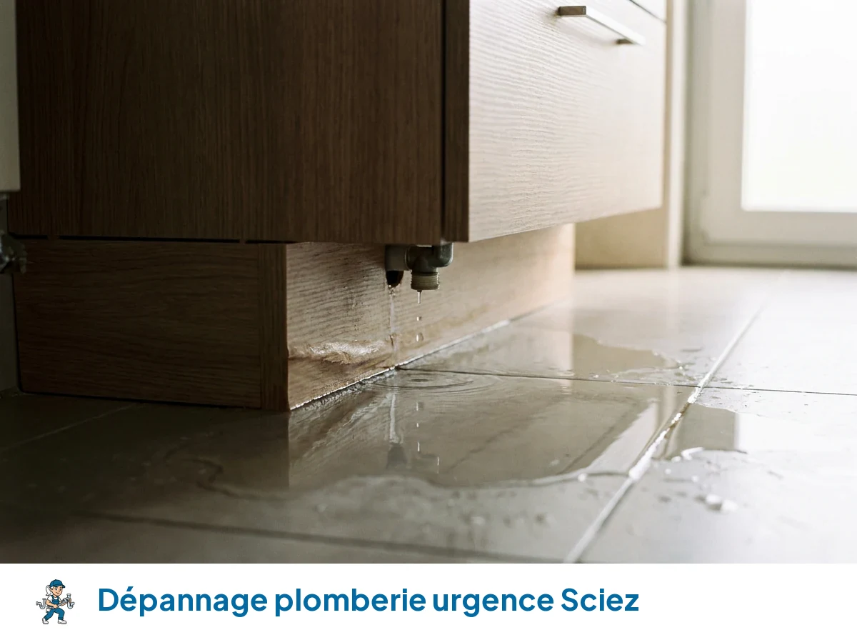 Dépannage plomberie urgence à Sciez