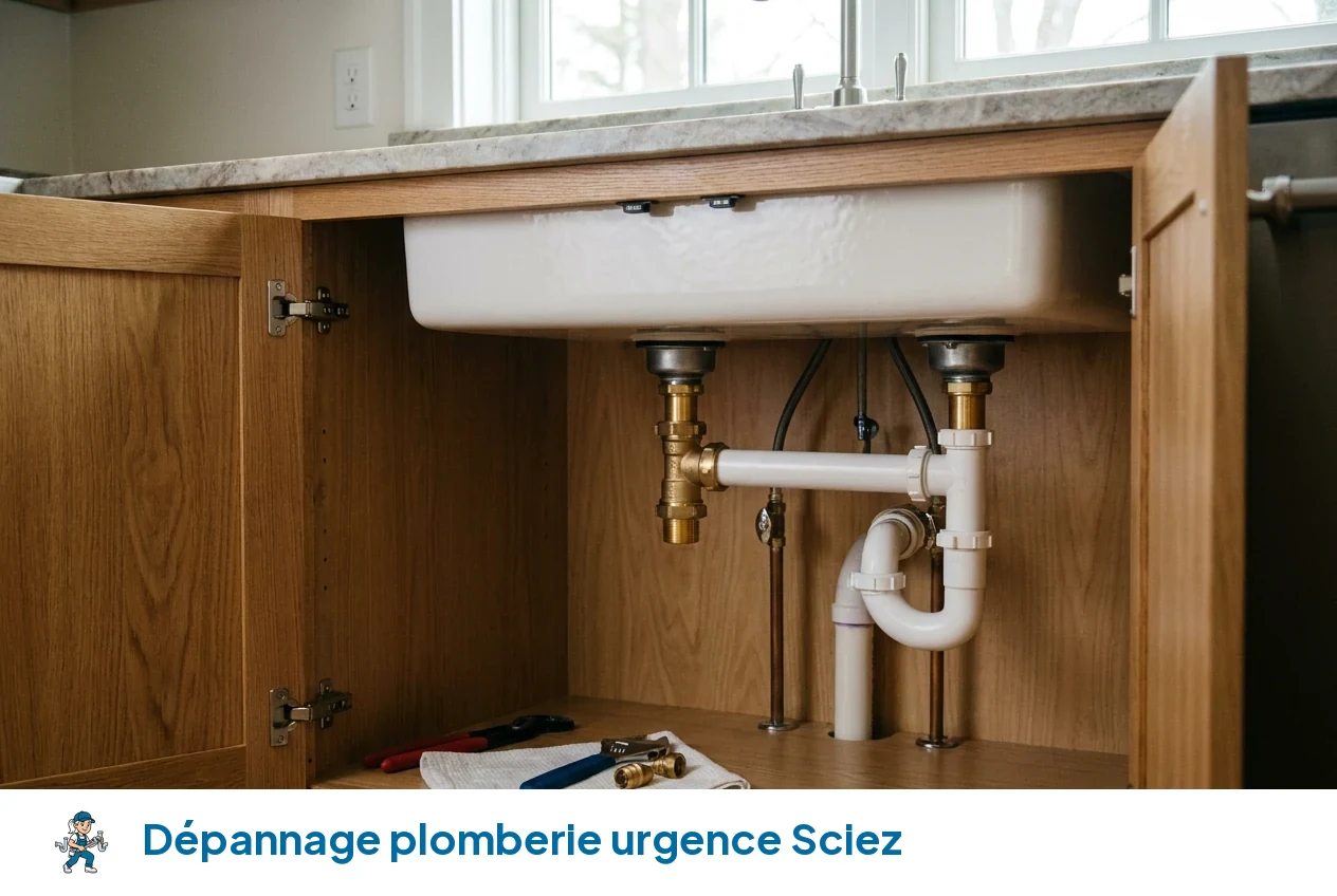 Dépannage plomberie urgence à Sciez