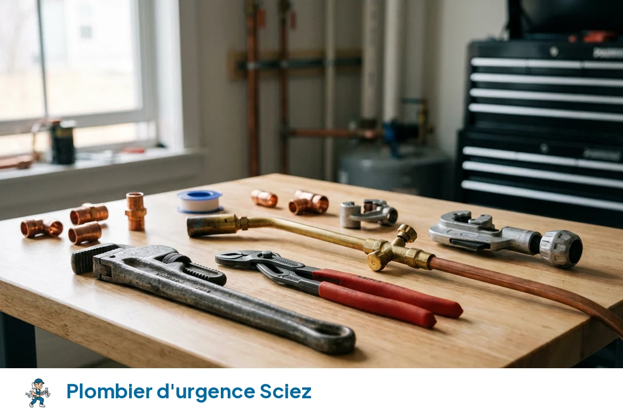 Plombier d'urgence à Sciez