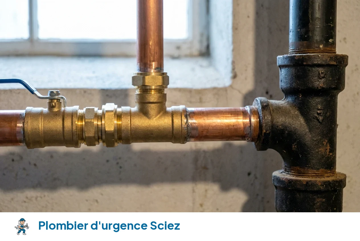 Plombier d'urgence à Sciez
