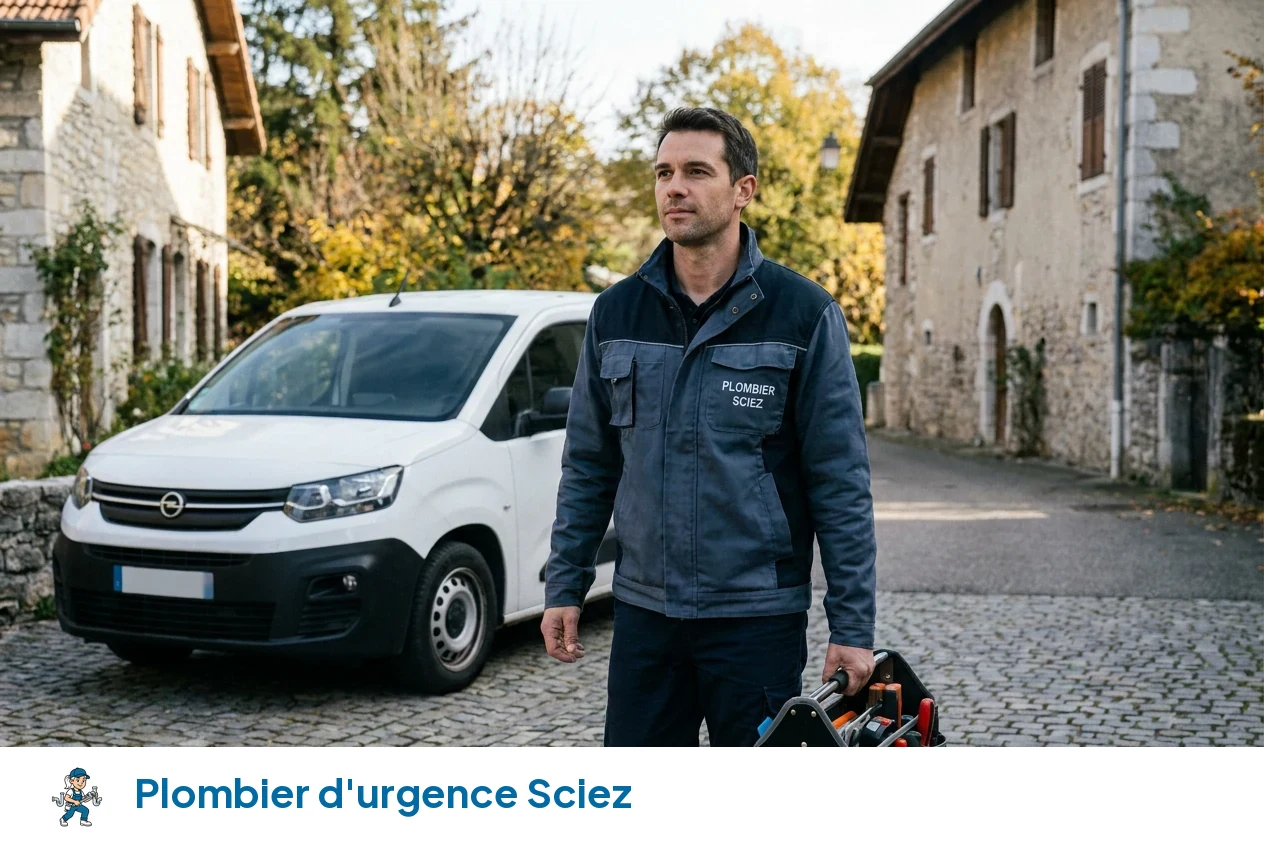 Plombier d'urgence à Sciez