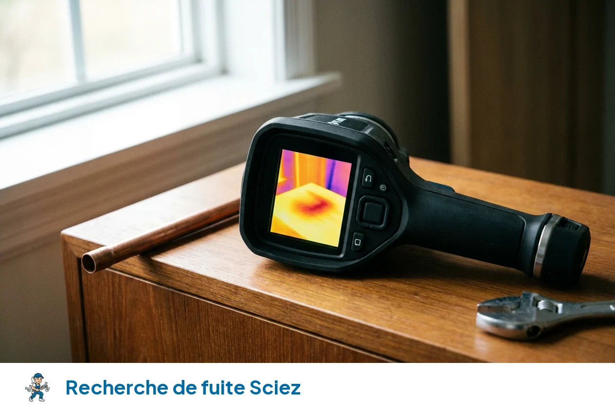Recherche de fuite à Sciez