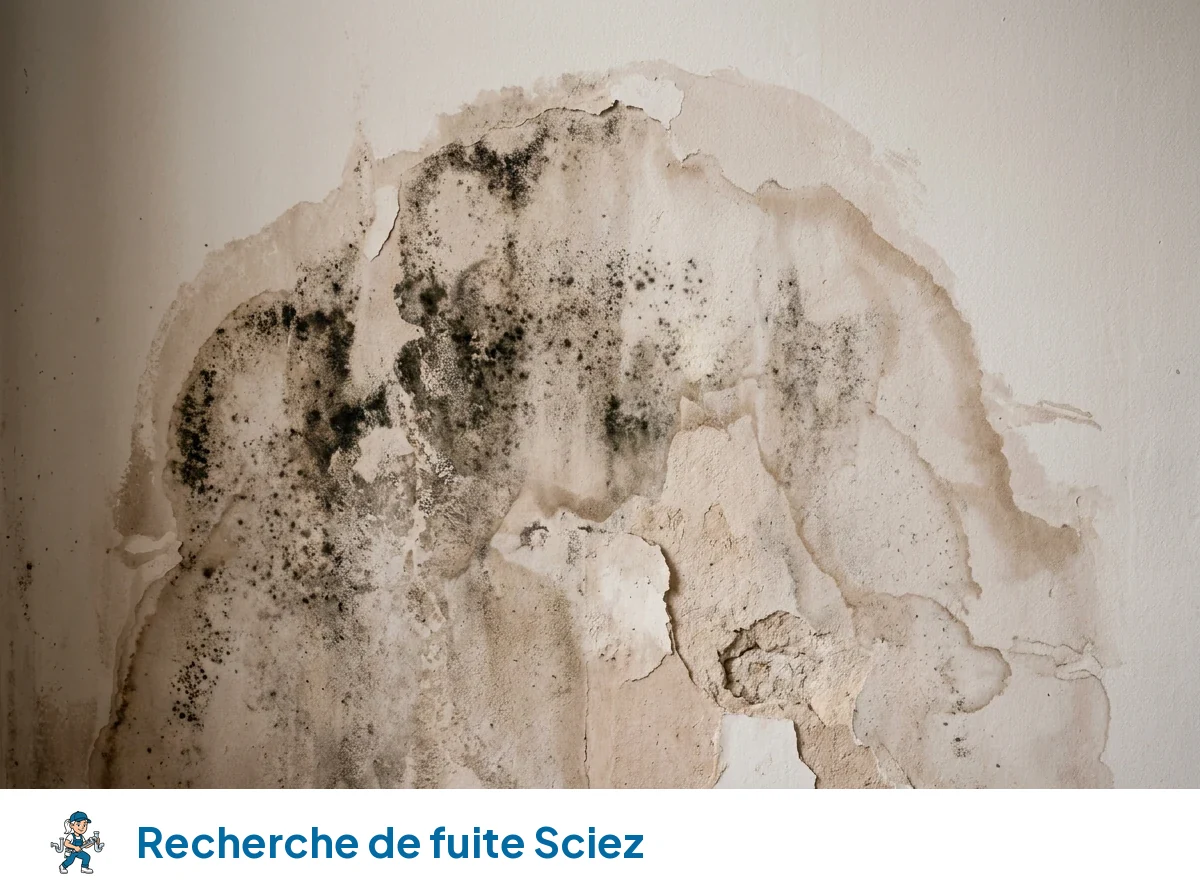 Recherche de fuite à Sciez