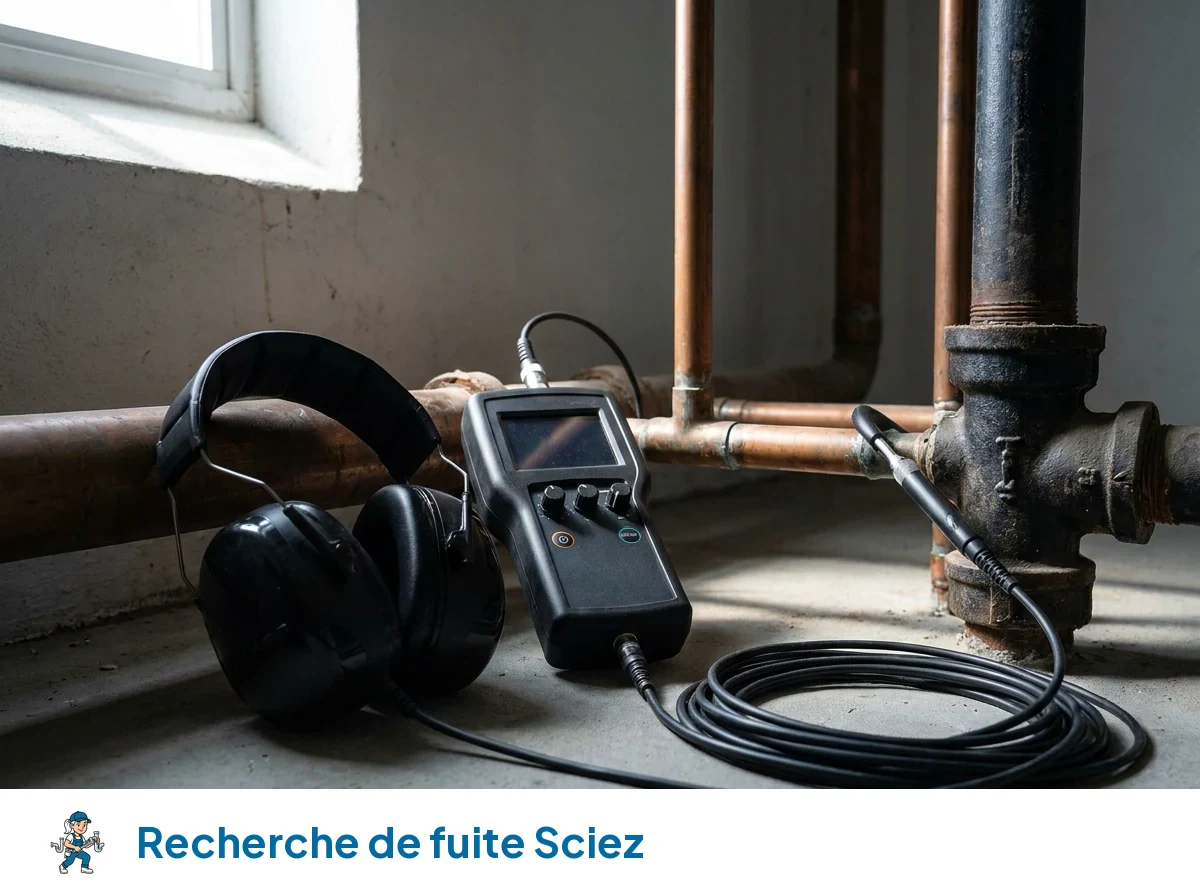 Recherche de fuite à Sciez