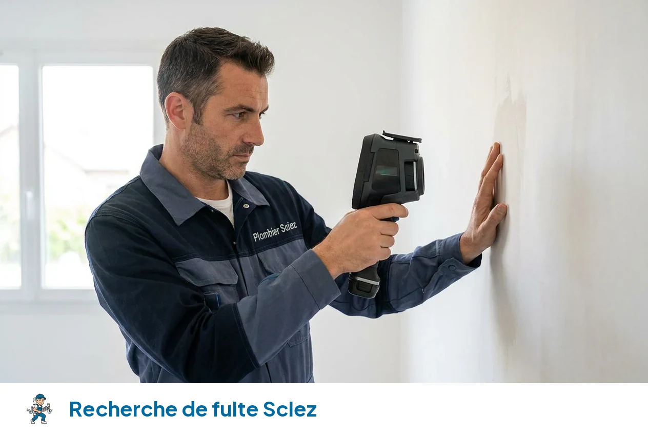 Recherche de fuite à Sciez