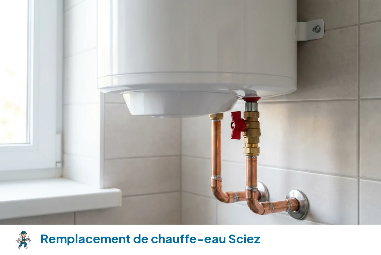 Remplacement de chauffe-eau à Sciez
