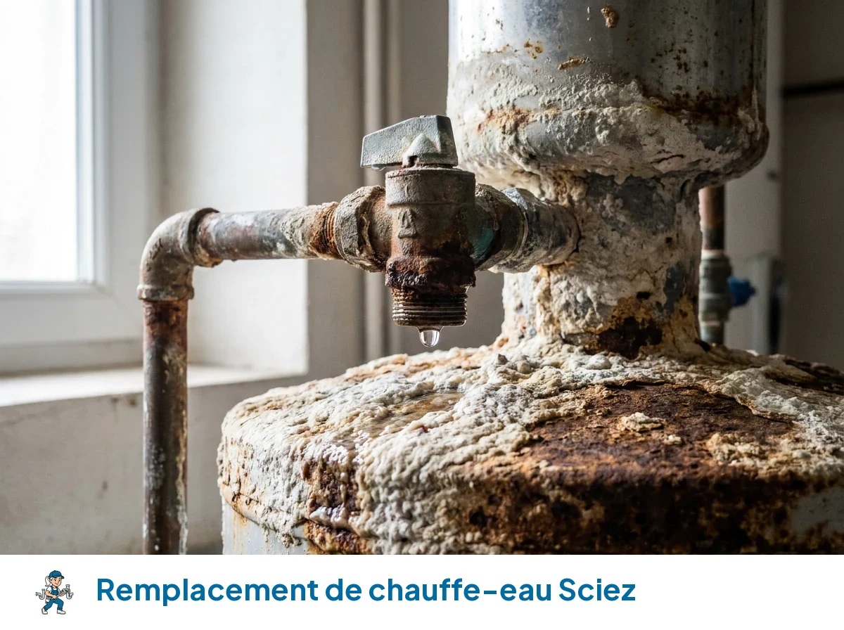 Remplacement de chauffe-eau à Sciez