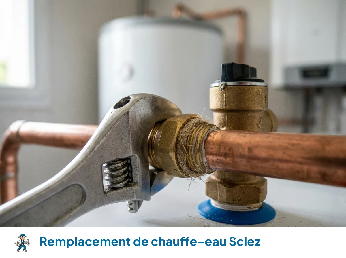 Remplacement de chauffe-eau à Sciez