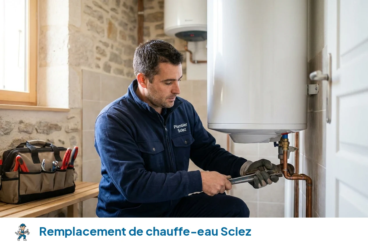 Remplacement de chauffe-eau à Sciez