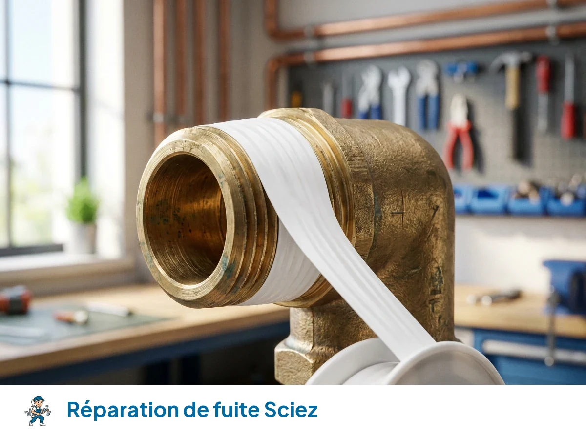 Réparation de fuite à Sciez